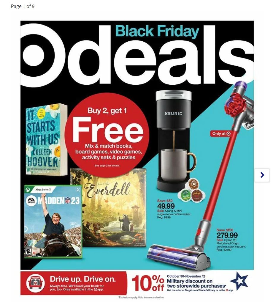 Target Black Friday Deals 2022 - Swagbucks Articles - Which Paper Has Black Friday Deals 2022
