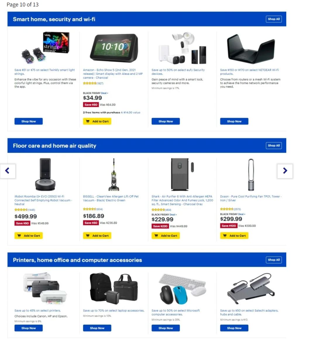 Best Buy Pre Black Friday 2022 Page 10