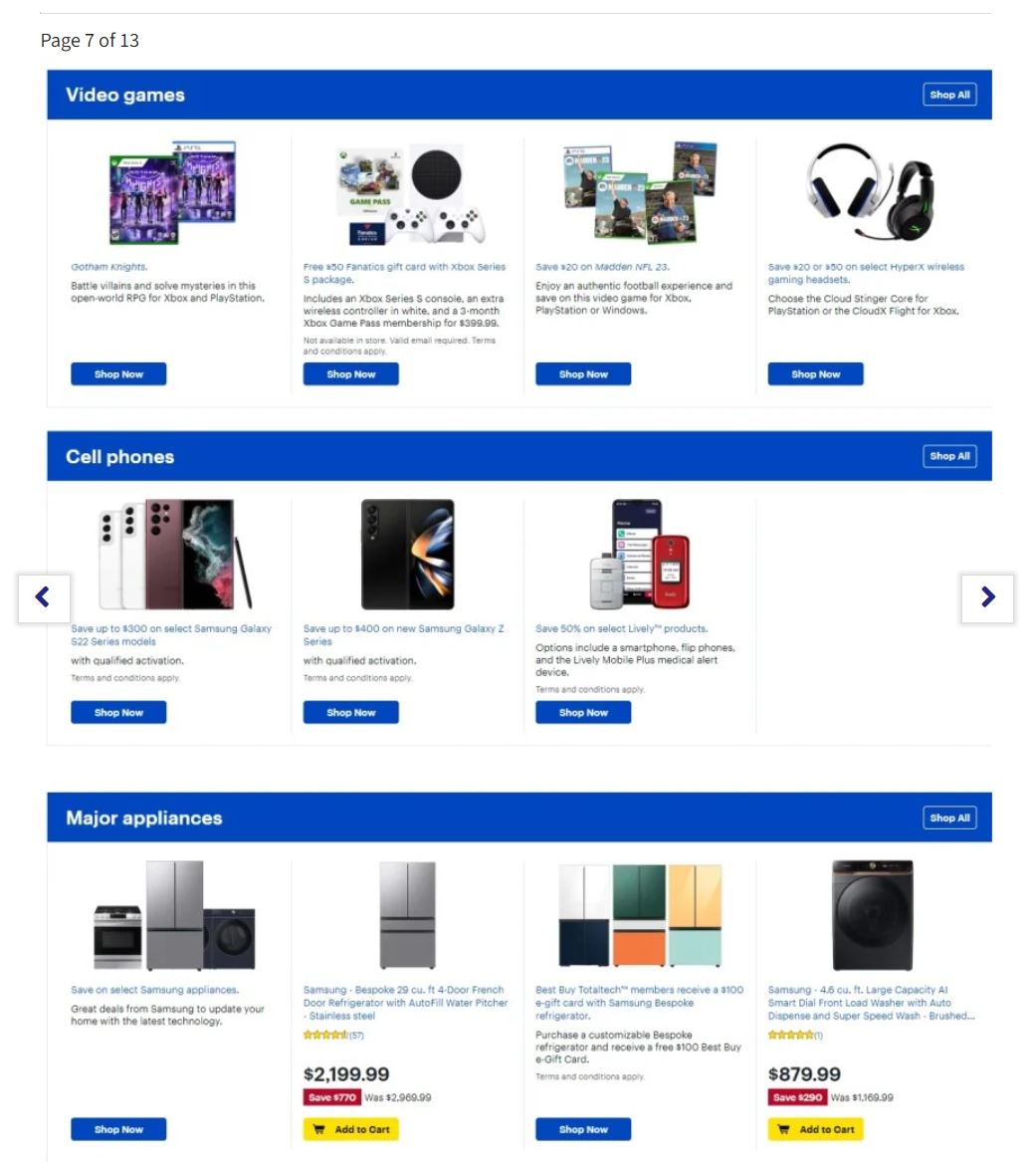 Best Buy Pre Black Friday 2022 Page 7