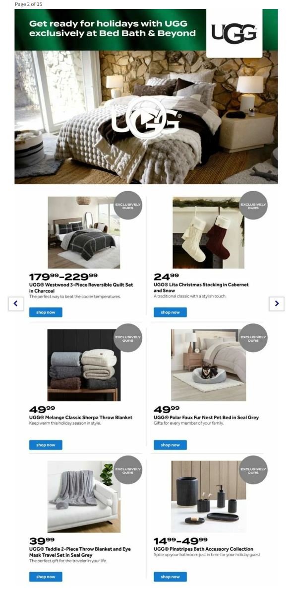 Bed Bath Beyond Holiday 2022 Page 2