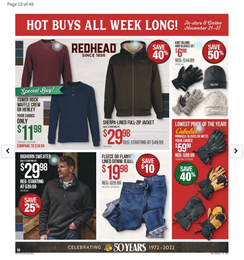 Cabelas Black Friday 2022 Friday Page 10