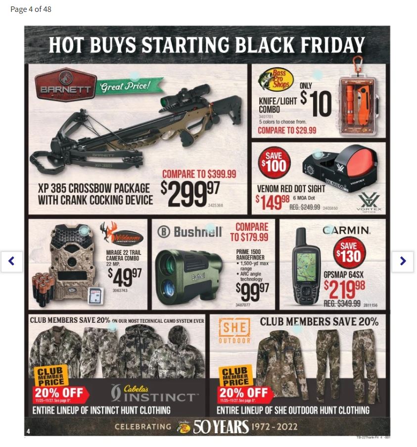 Cabelas Black Friday 2022 Friday Page 4