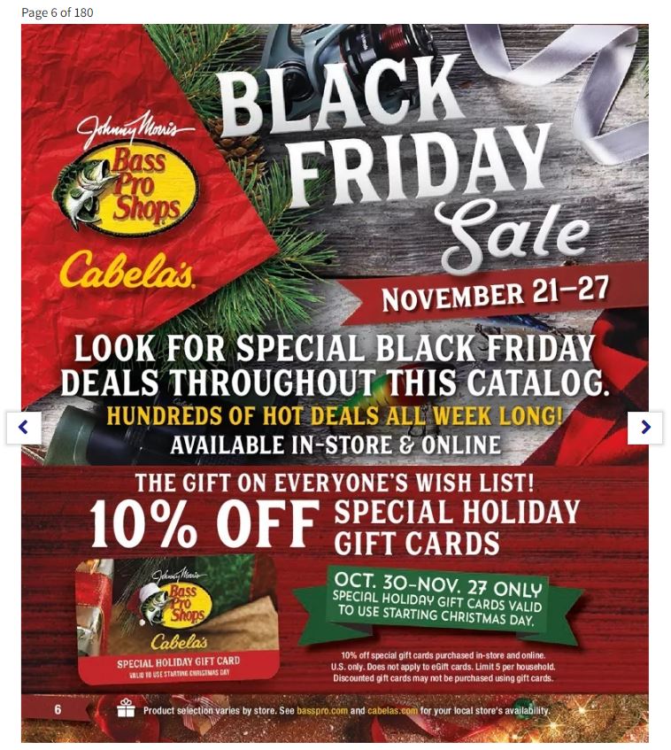 does cabelas accept competitors gift cards