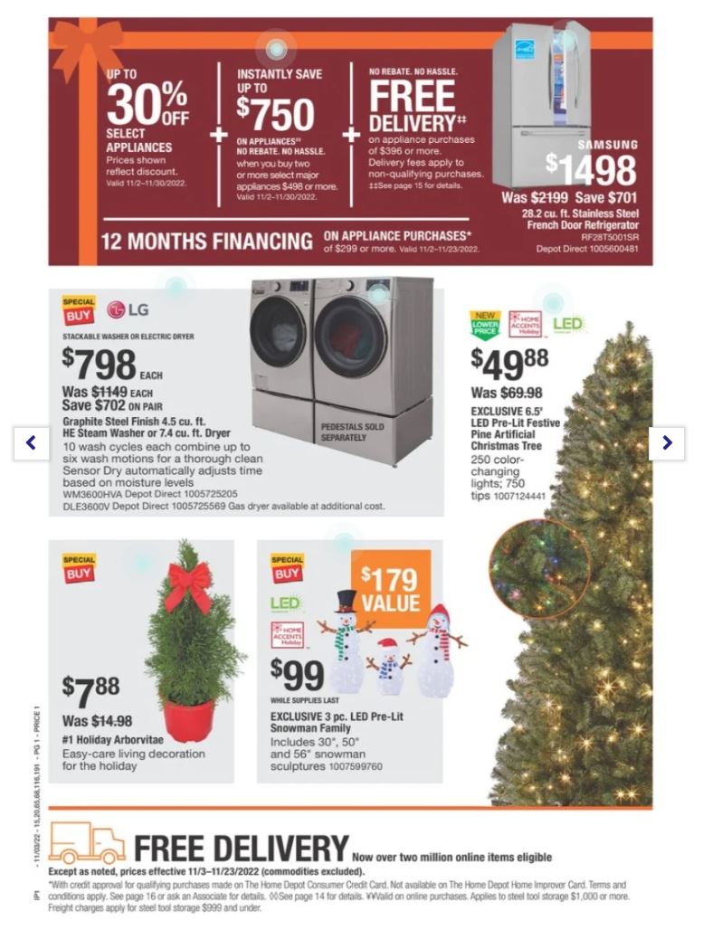 Home Depot Black Friday Page 2