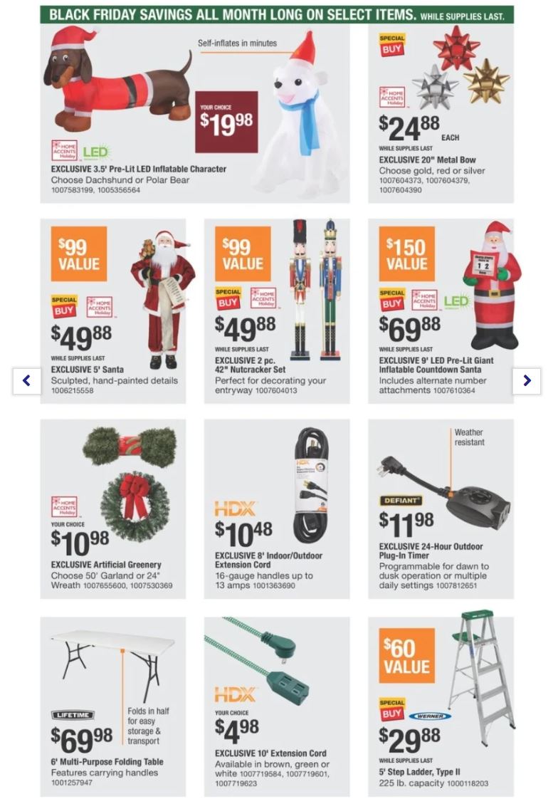 Home Depot Black Friday Page 5