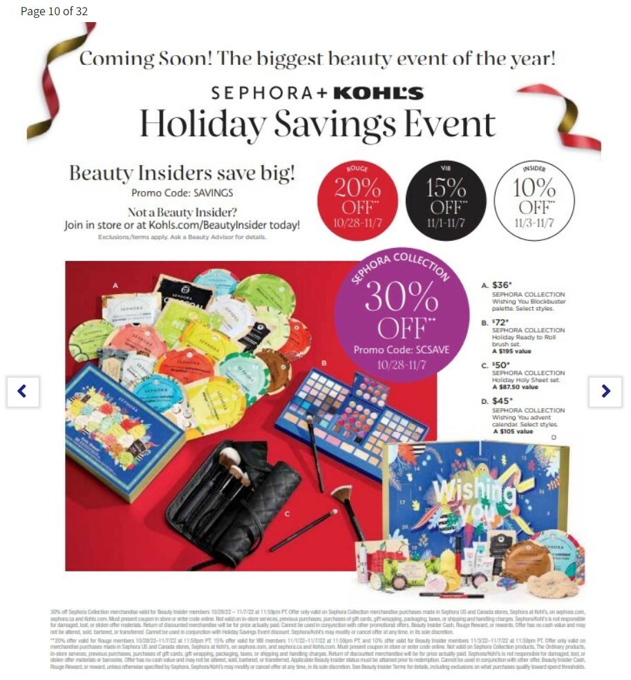Kohls 2022 Gift Guide Page 10