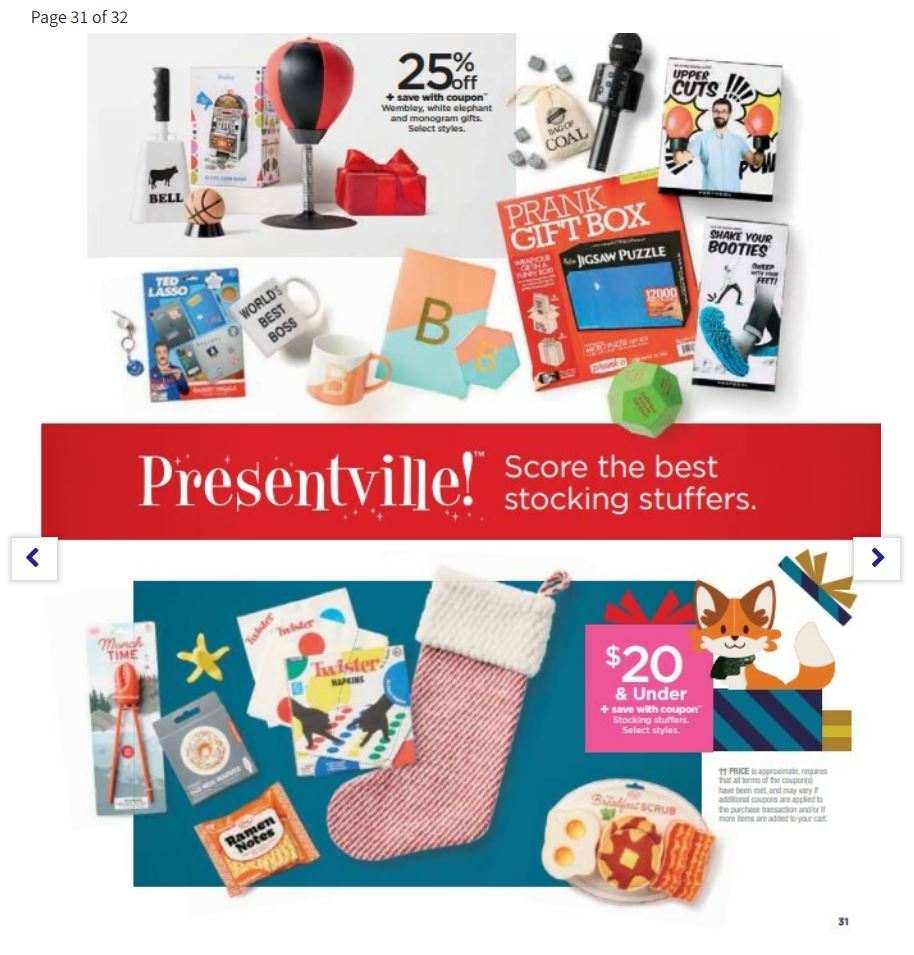 Kohls 2022 Gift Guide Page 14