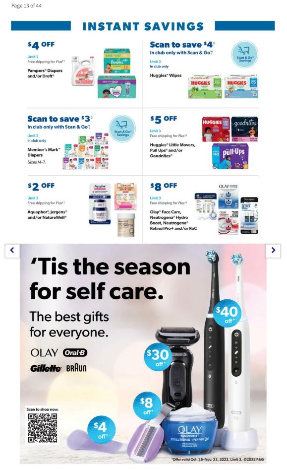 Sams Club Gift Guide 2022 Page 13