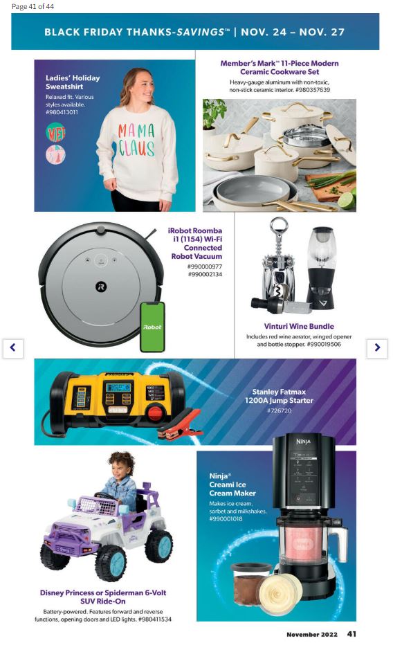 Sams Club Gift Guide 2022 Page 17