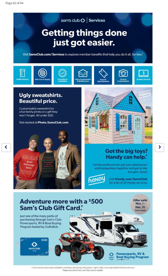 Sams Club Gift Guide 2022 Page 18