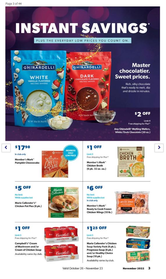 Sams Club Gift Guide 2022 Page 3
