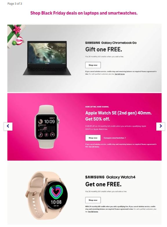 TMobile Black Friday 2022 Friday Page 3