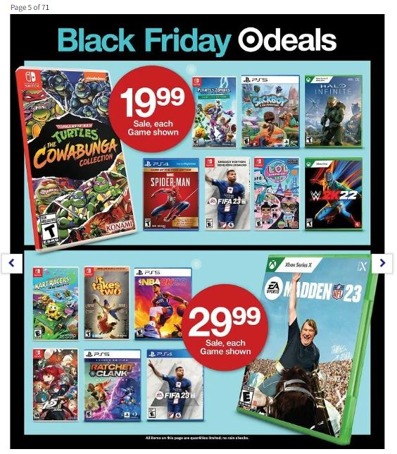 Target Black Friday 2022 Friday Page 5