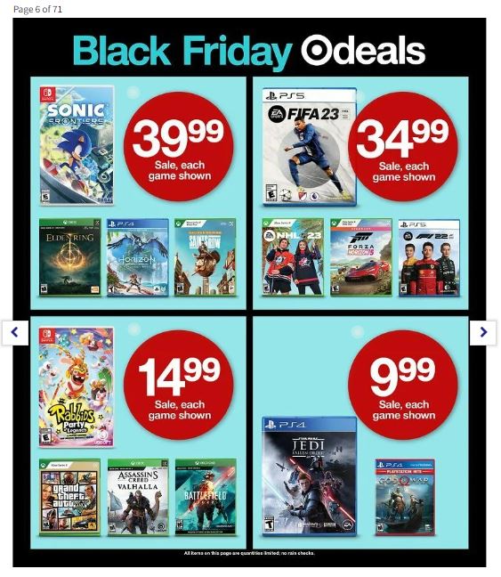 Target Black Friday 2022 Friday Page 6