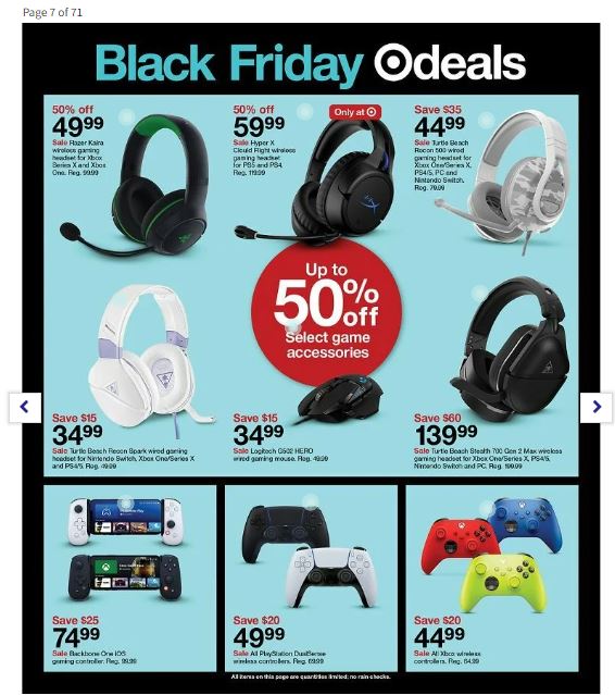 Target Black Friday 2022 Friday Page 7