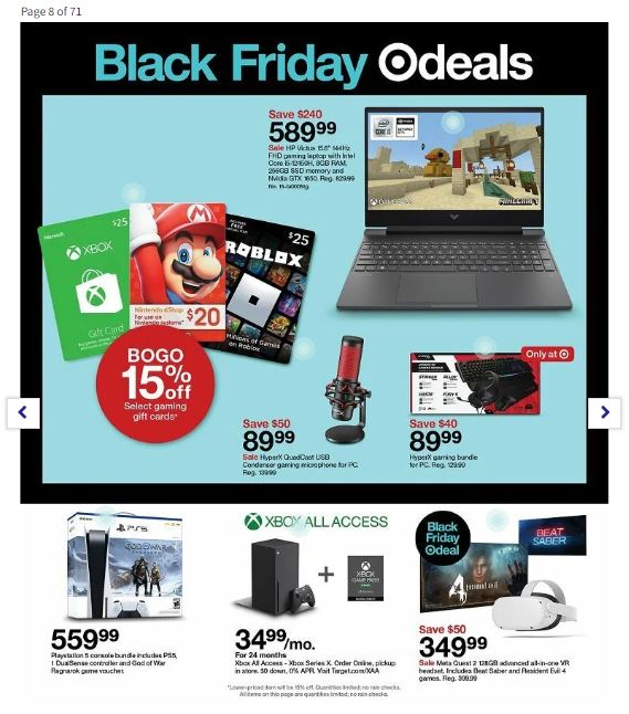 Target Black Friday 2022 Friday Page 8