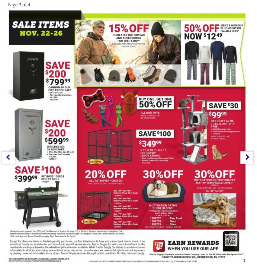 Tractor Supply Company Black Friday 2022 Friday Page 3