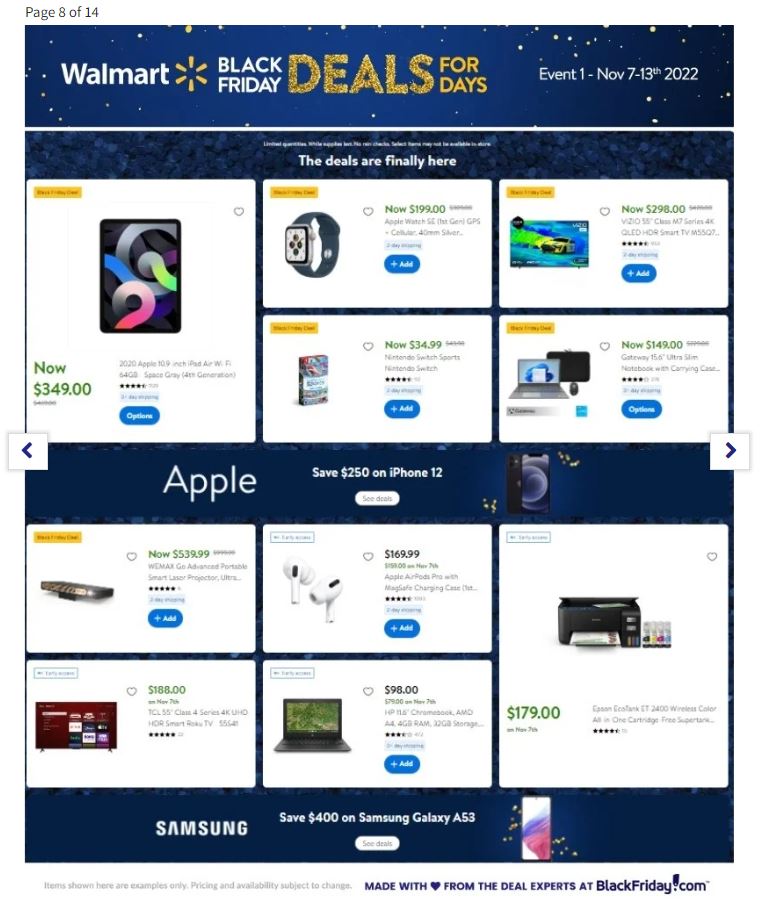 Walmart Pre Black Friday 2022 Page 8