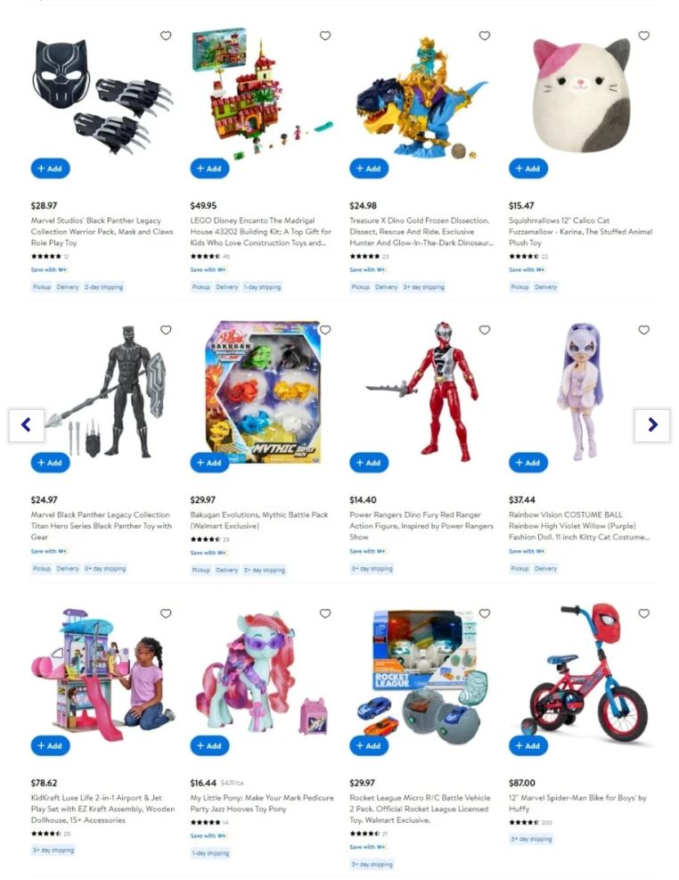 Walmart Toy Book 2022 Page 7