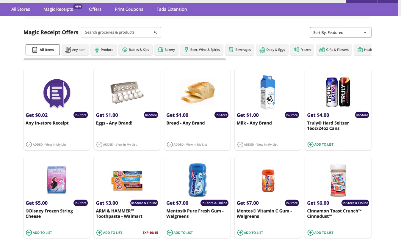 Tada How to Earn Your First 40 on this New Cash Back Shopping App
